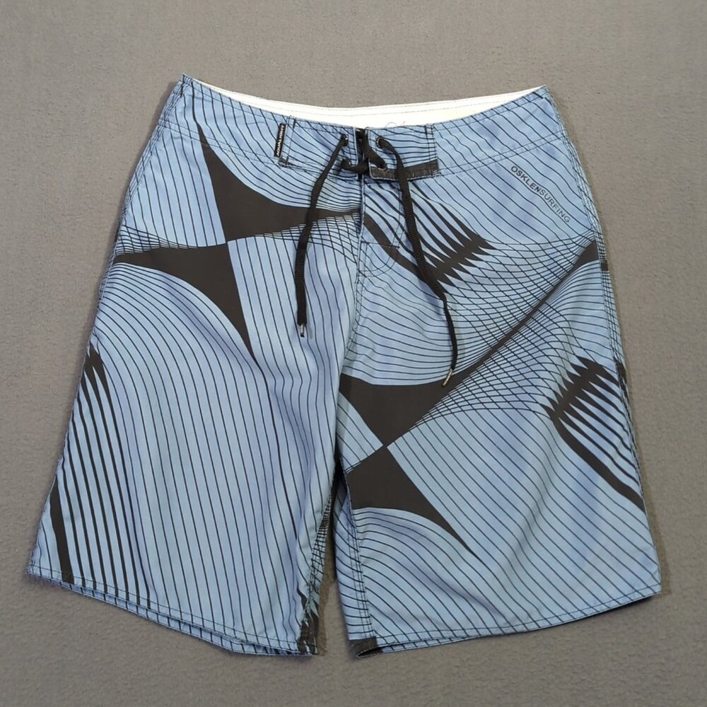 Osklen Surfing Board Shorts Men's 30 Blue Aqualight Surfing Rio de Janeiro